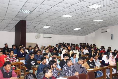 Participants during the mentoring session